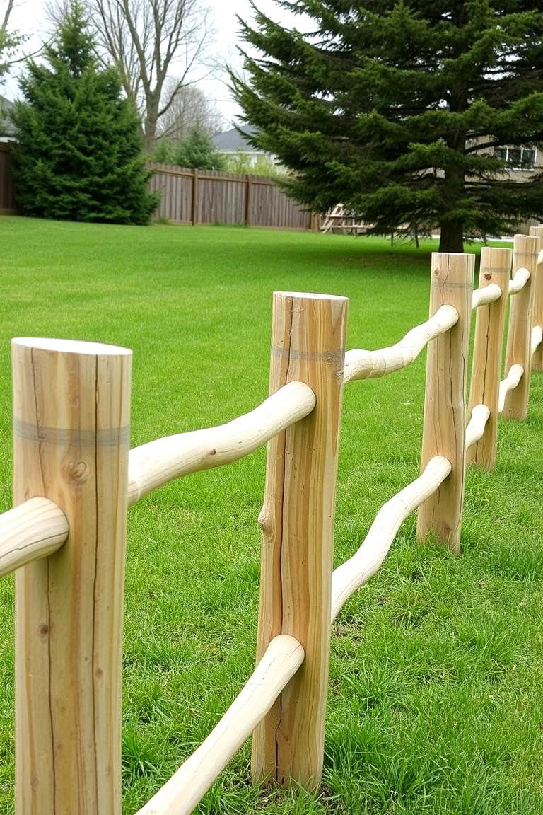 Rustic Split Rail Fence - 24 Backyard Fence Ideas