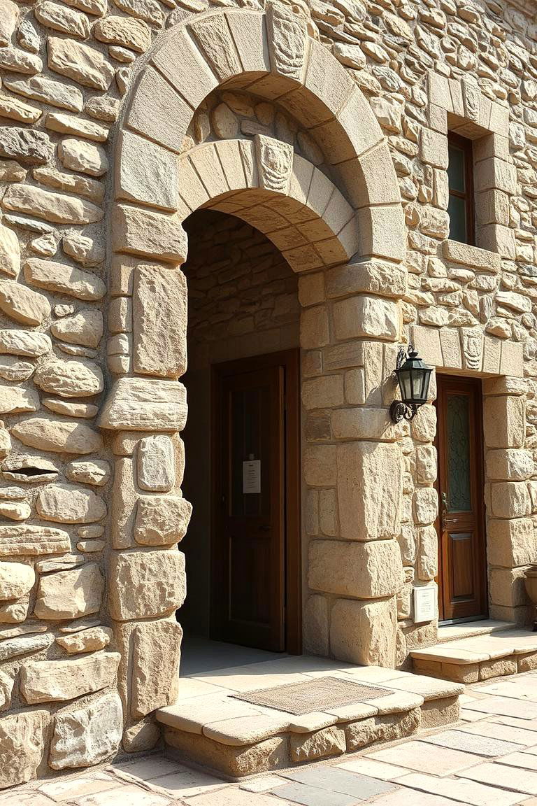Rustic Stone Accents - 24 Aesthetic House Exterior Ideas