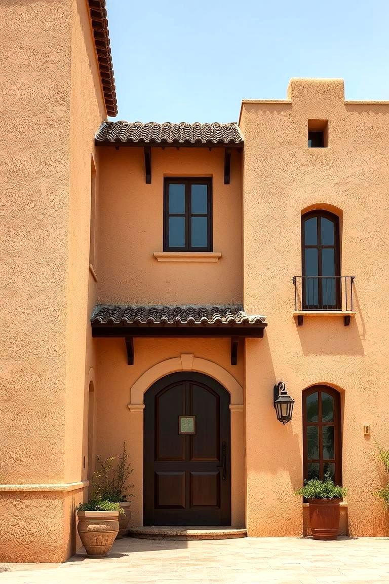 Rustic Stucco Walls - 24 spanish style home exterior ideas