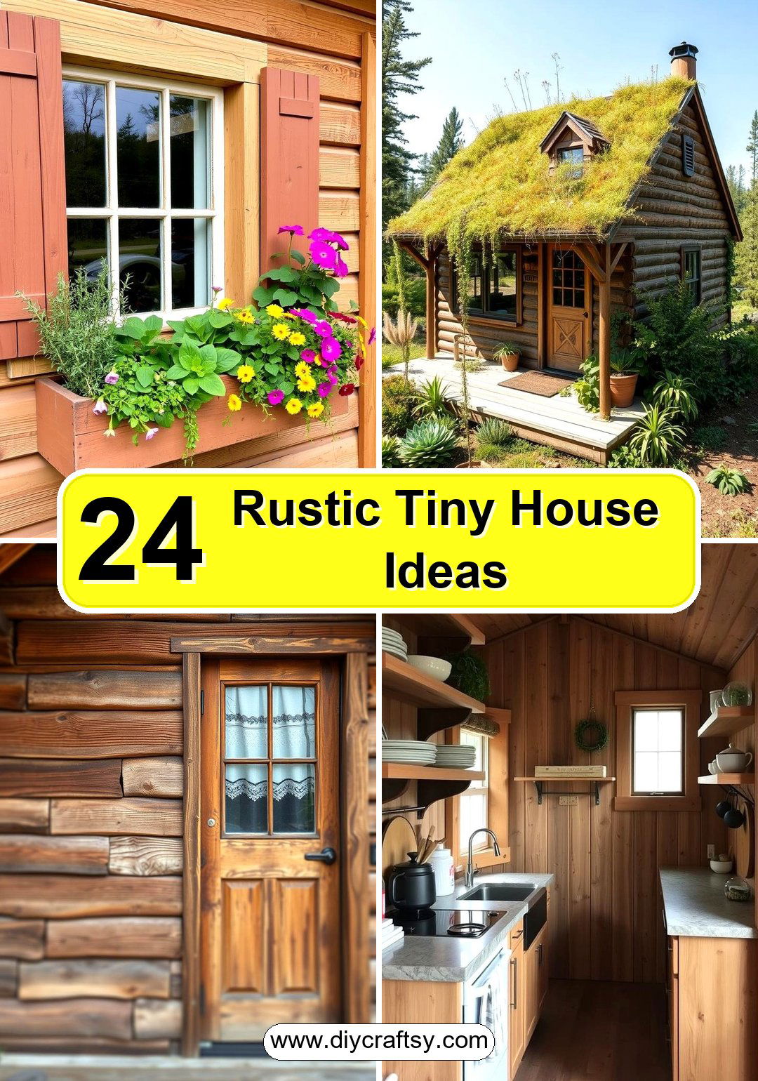 Rustic Tiny House Ideas