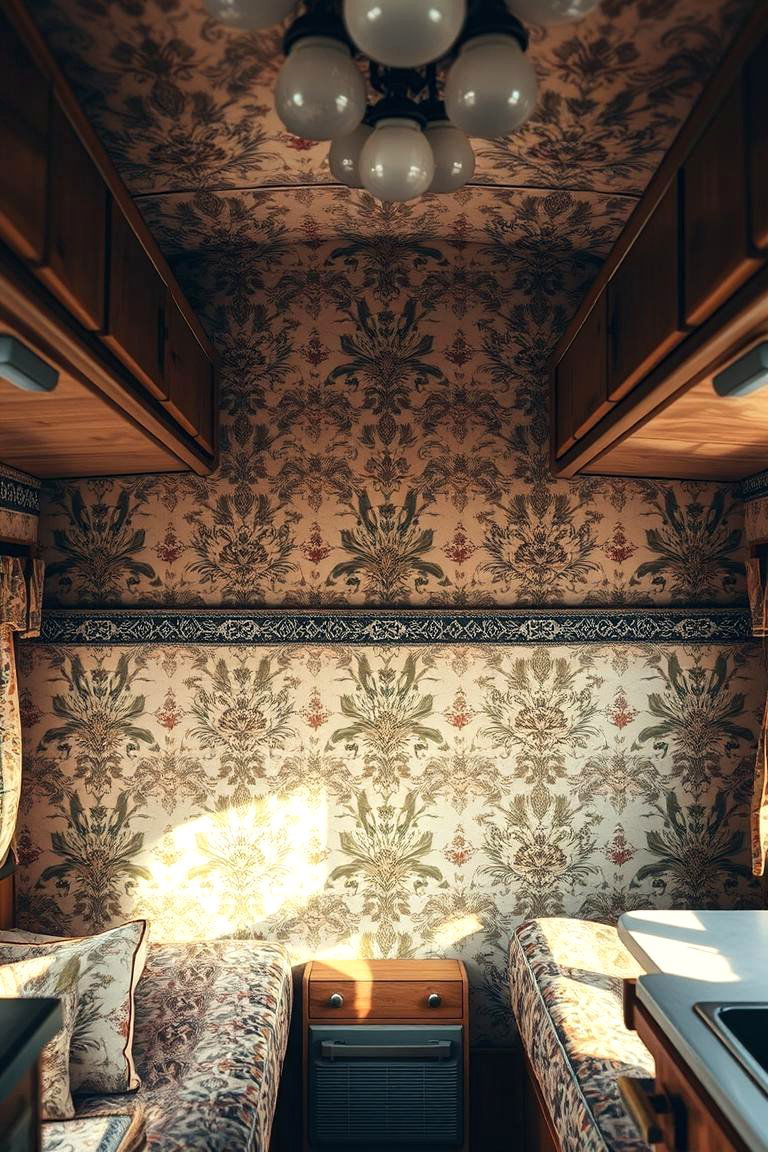Rustic Vintage Pattern Wallpaper - 24 Rv Wallpaper Ideas