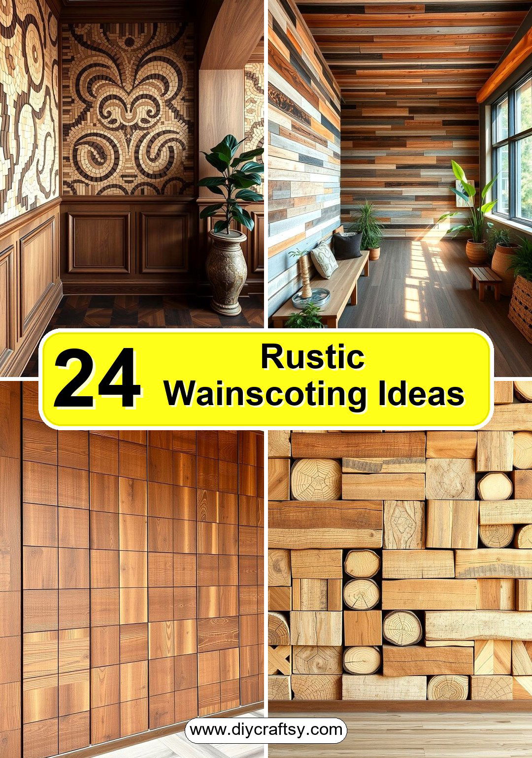 Rustic Wainscoting Ideas