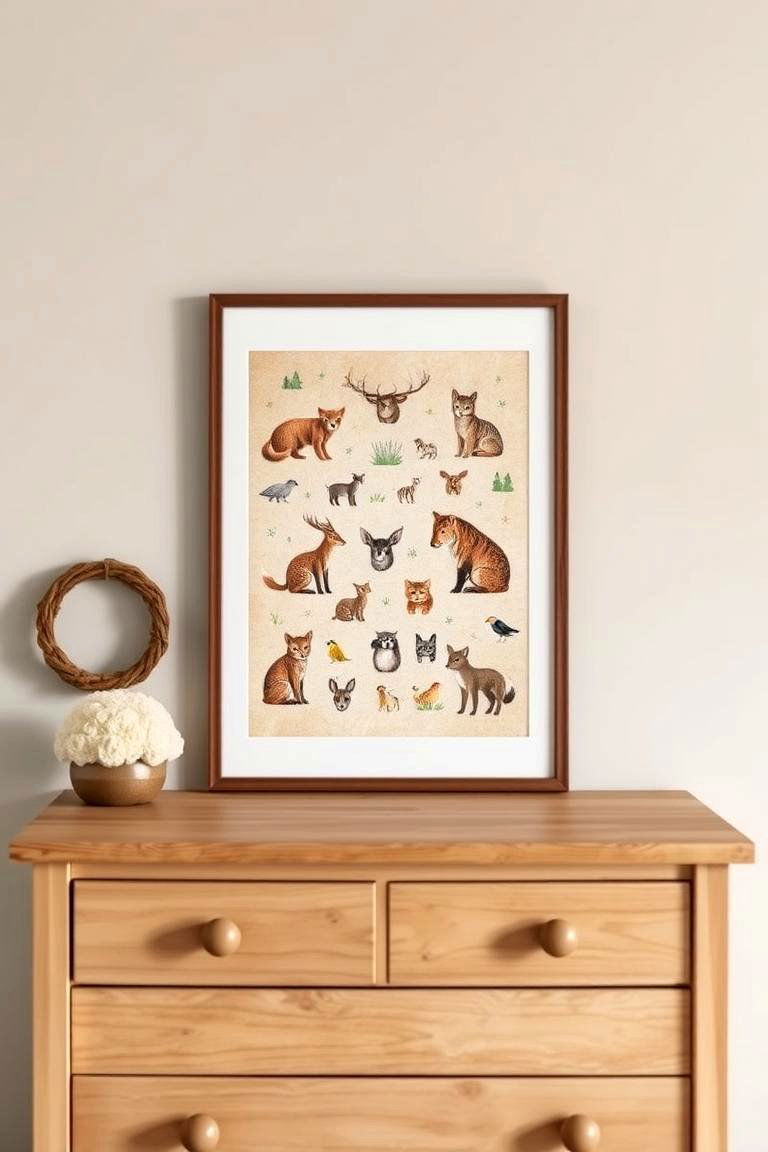 Rustic Wall Art - 24 Rustic Nursery Ideas