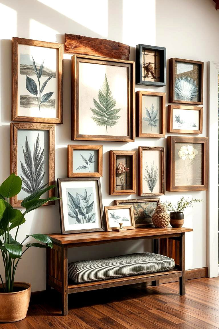 Rustic Wall Decor - 24 Thanksgiving Decoration Ideas