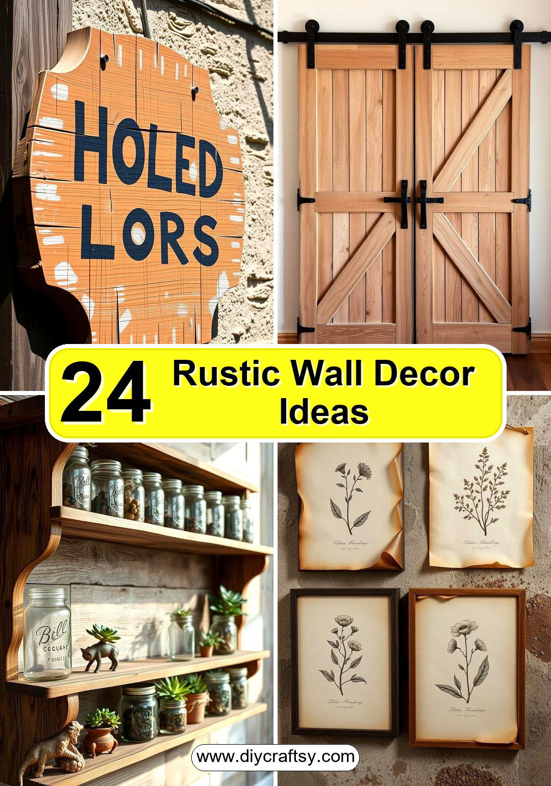 Rustic Wall Decor Ideas