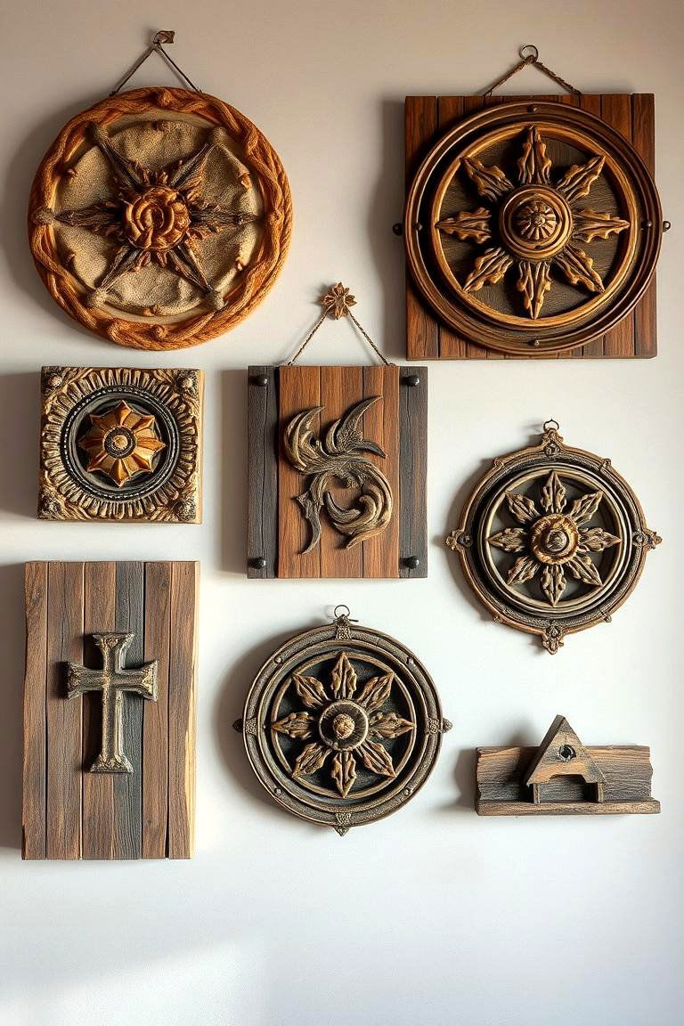 Rustic Wall Hangings - 24 Medieval Home Decor Ideas