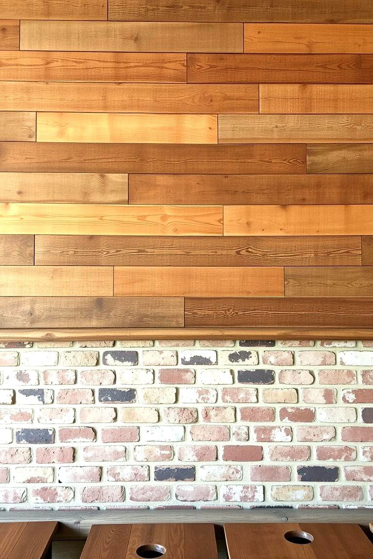 Rustic Wall Treatments - 24 Cottagecore Interior Design Ideas