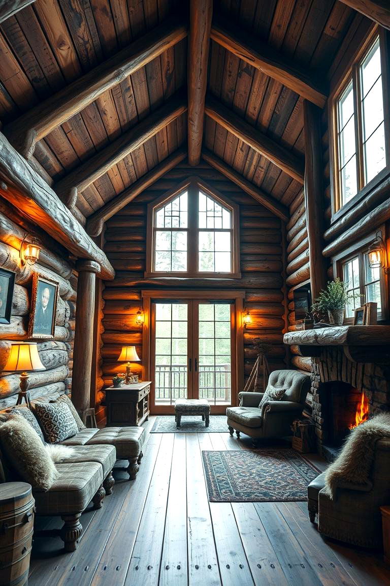 Rustic Wood Accents - 24 Cabin Decor Ideas