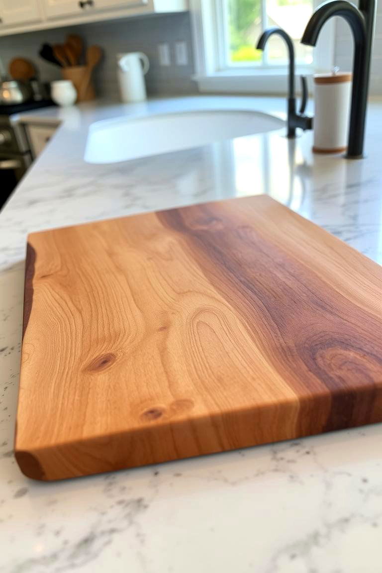 Rustic Wooden Cutting Boards - 24 Wooden Interior Design Ideas