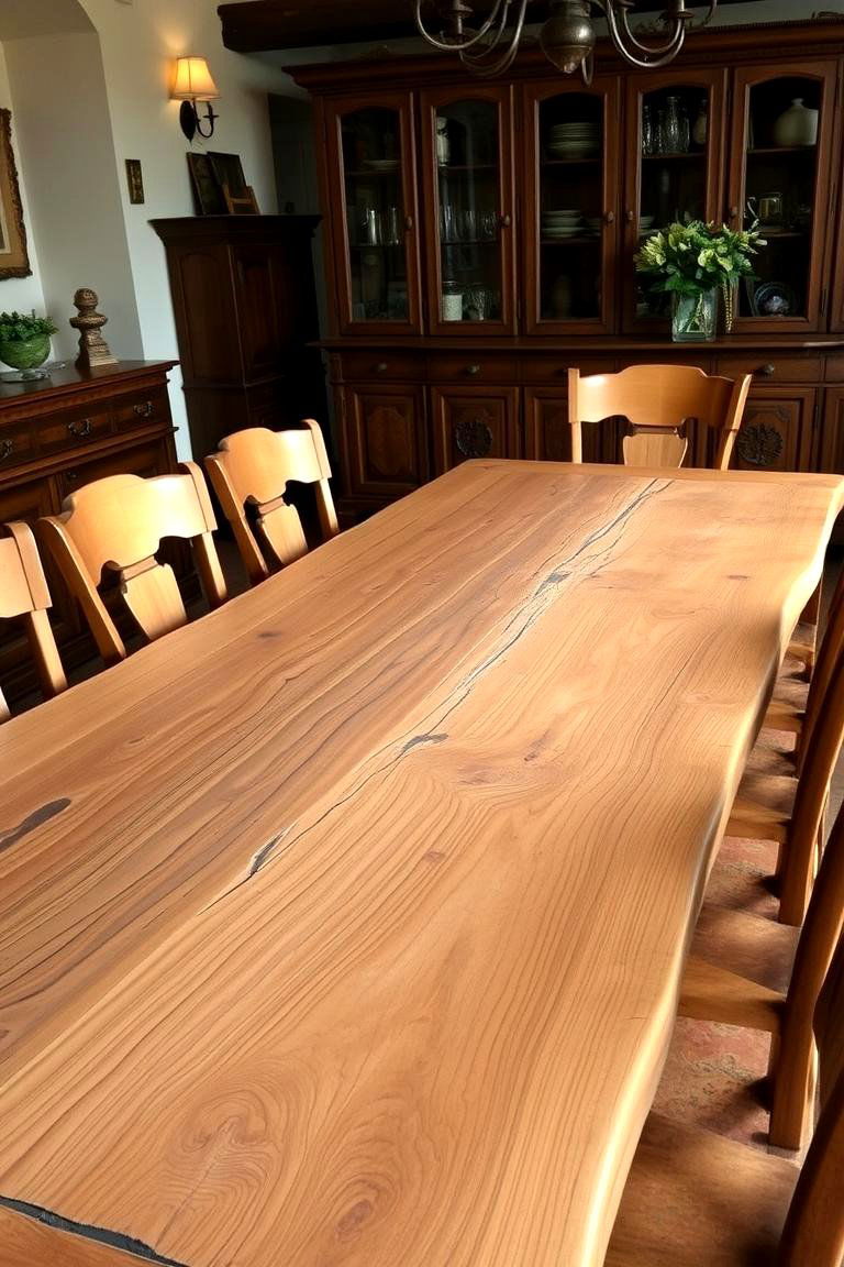 Rustic Wooden Furniture - 24 Tuscan Interior Design Ideas