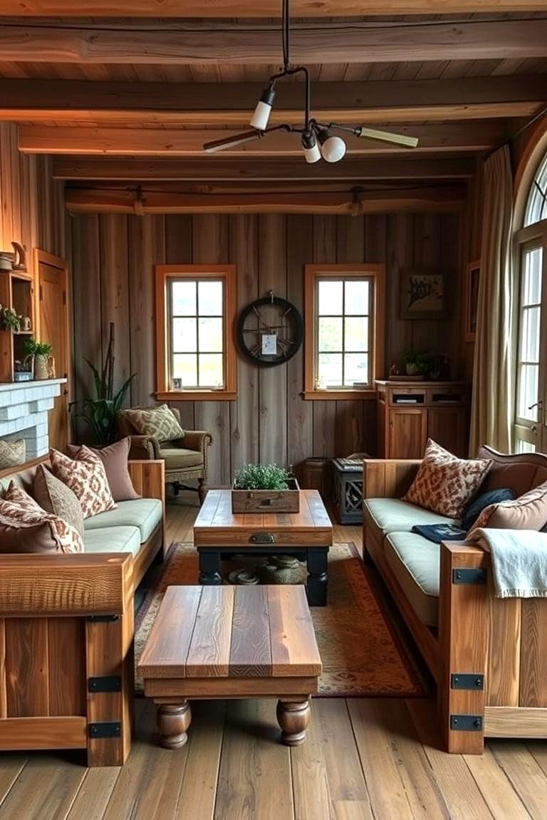 Rustic Wooden Furniture Refresh - 24 Cottage Decorating Ideas