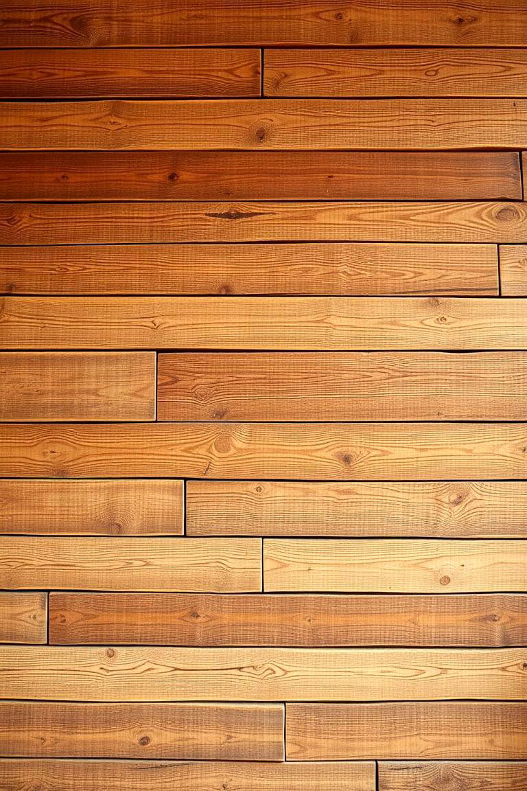 Rustic Wooden Planks - 24 Wedding Backdrop Ideas