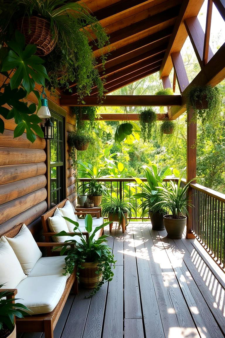 Rustic Wooden Retreat - 24 2nd Floor Deck Ideas