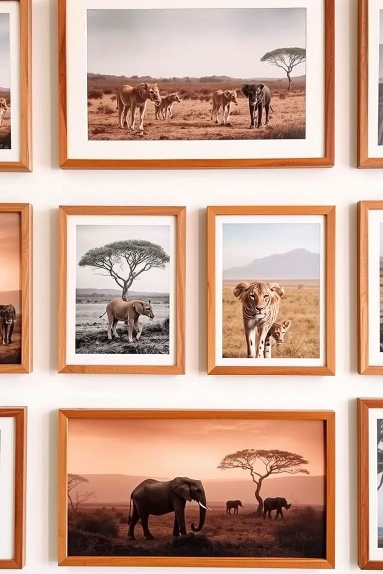 Safari Themed Wall Art - 24 Safari Nursery Decor Ideas