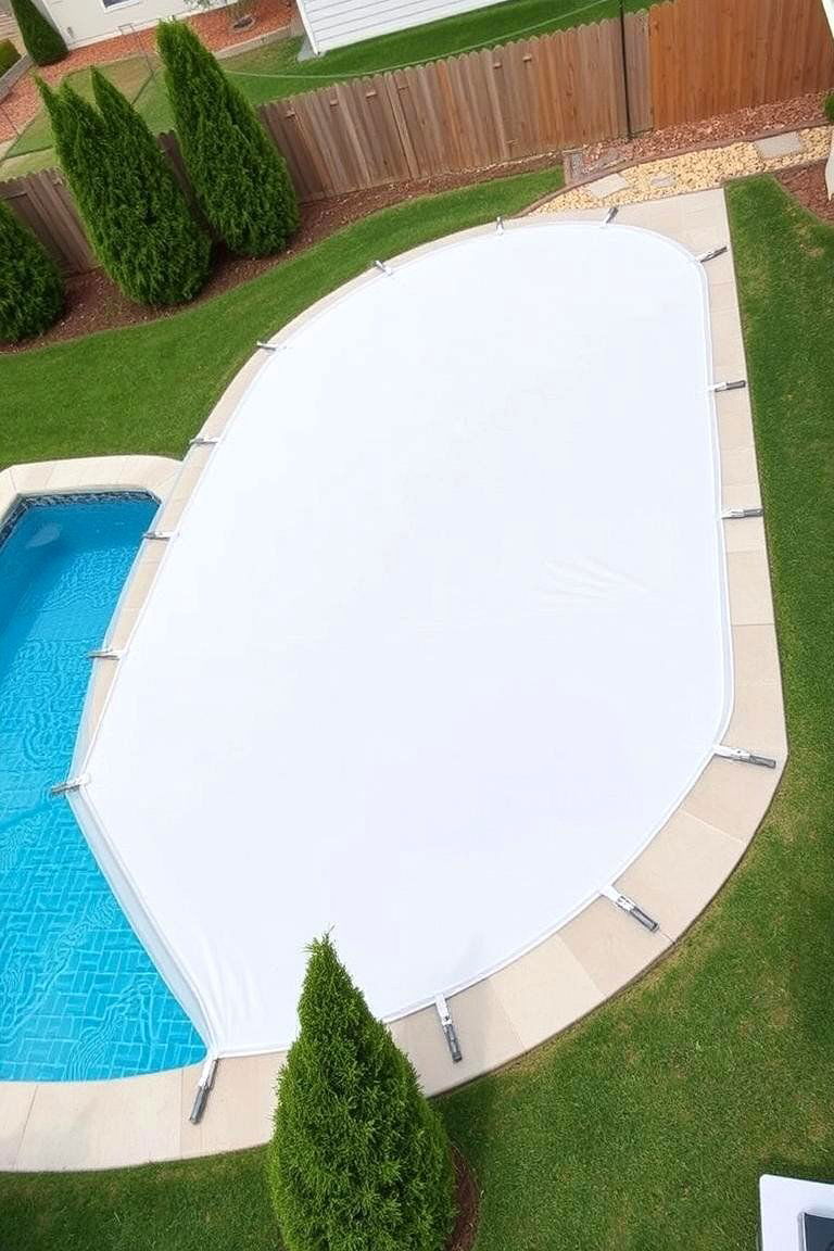 Safety Cover for Peace of Mind - 24 Semi Inground Pool Ideas