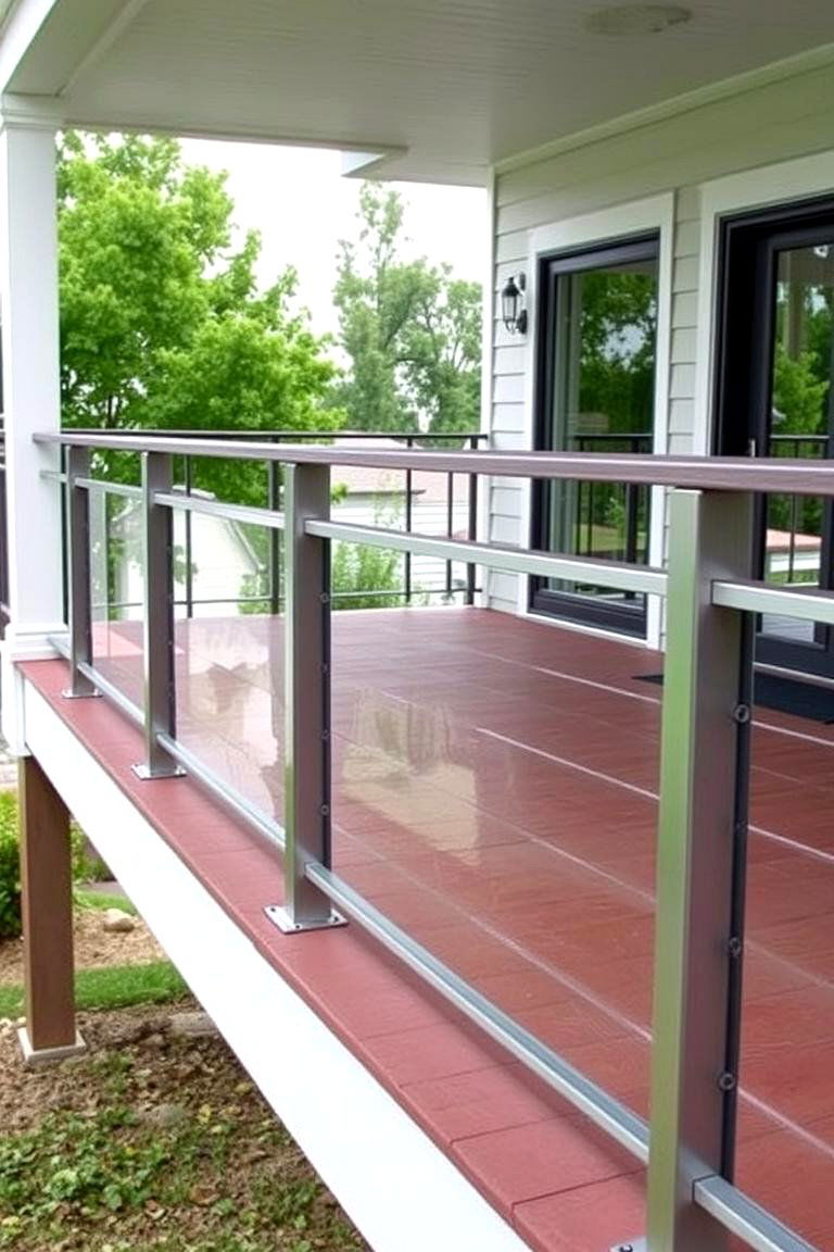 Safety Meets Style - 24 Horizontal Deck Railing Ideas