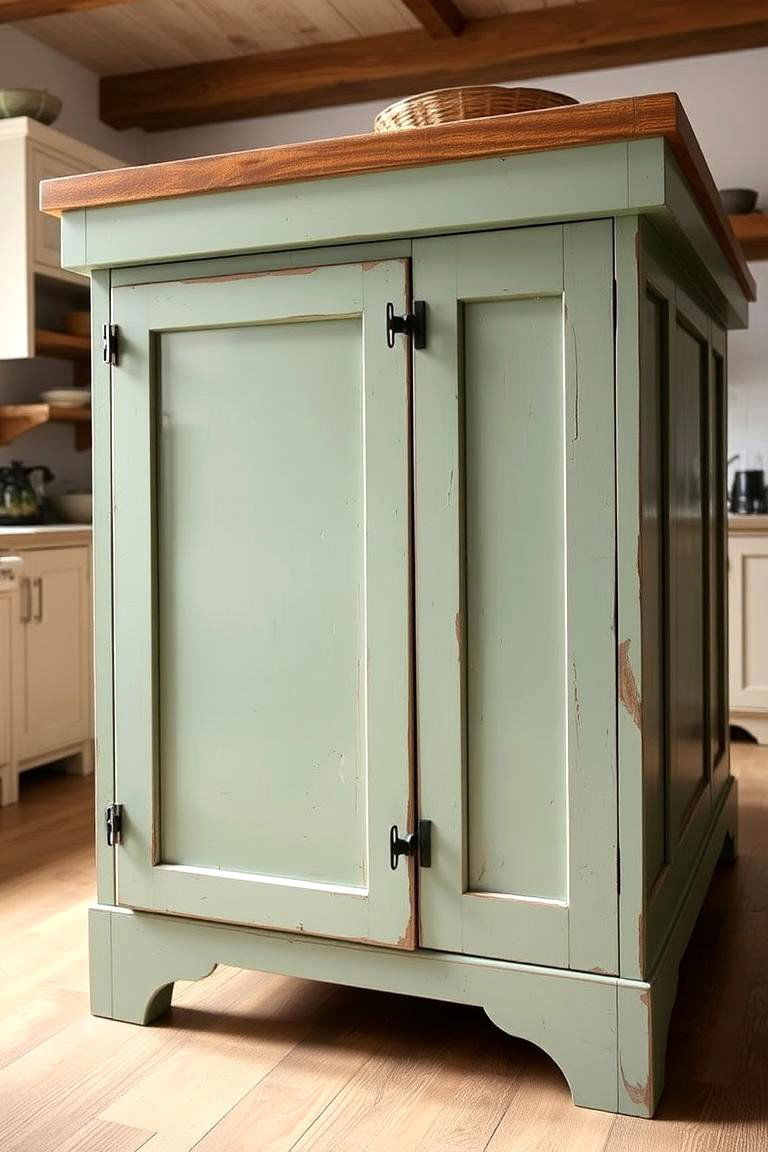 Sage Green Farmhouse Style - 24 Sage Green Kitchen Island Ideas
