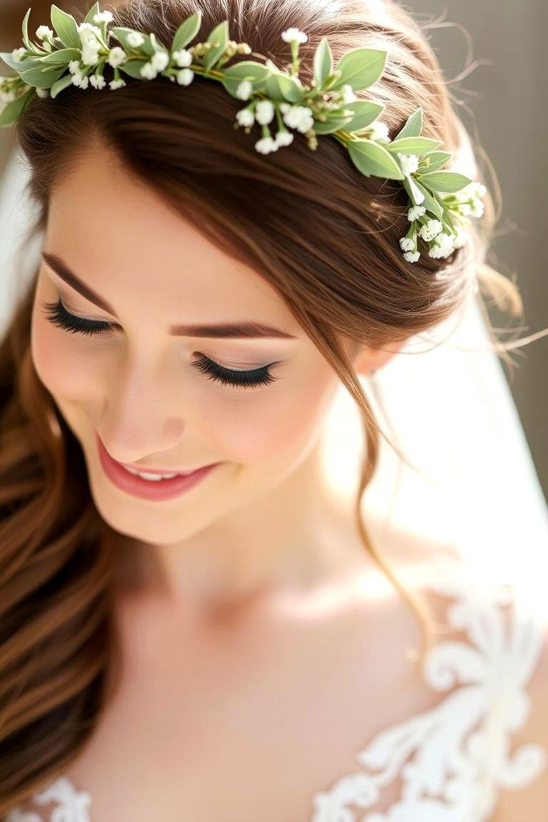 Sage Green Hair Accessories - 24 Sage Green Wedding Ideas