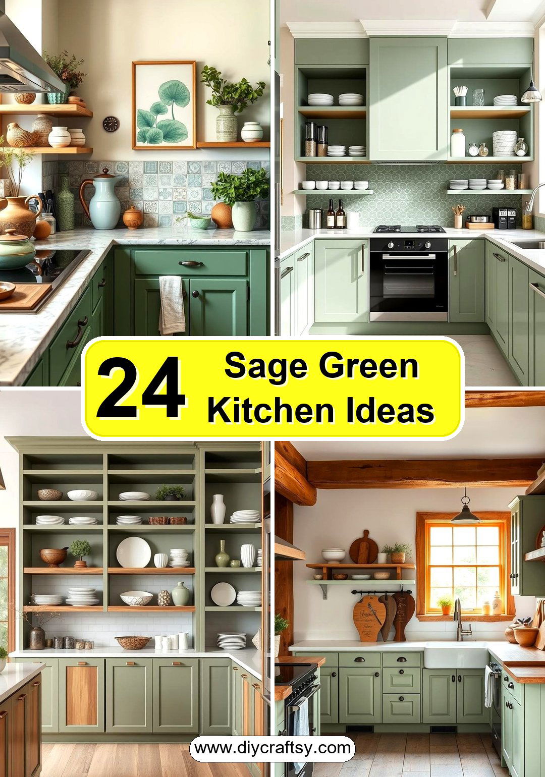 Sage Green Kitchen Ideas