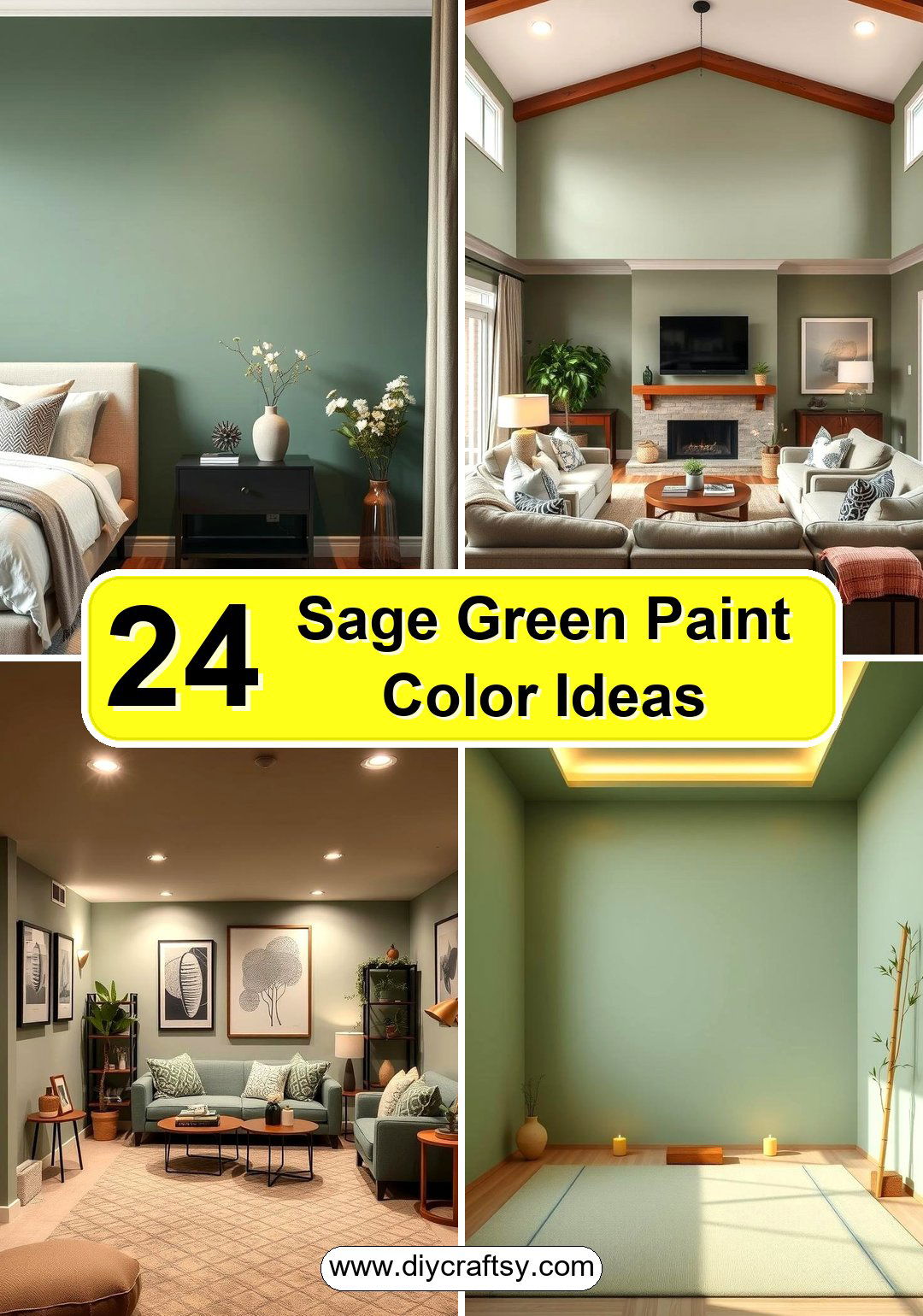 Sage Green Paint Color Ideas