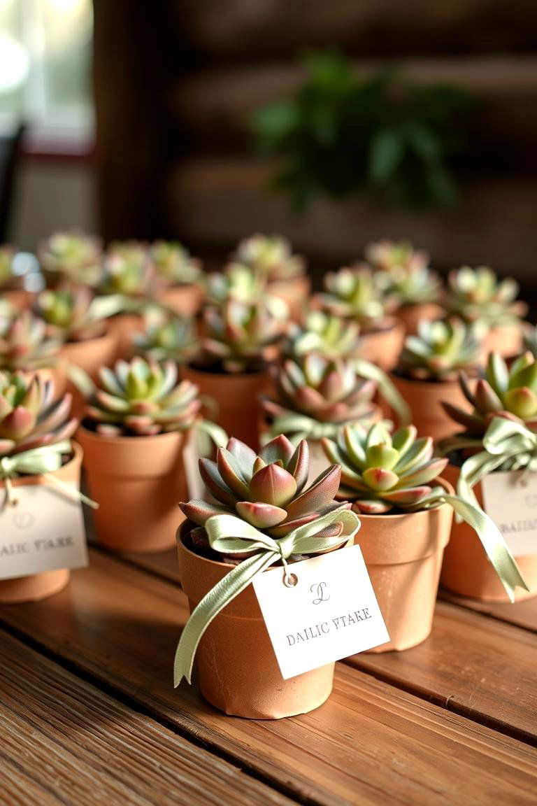 Sage Green Wedding Favors - 24 Sage Green Wedding Ideas