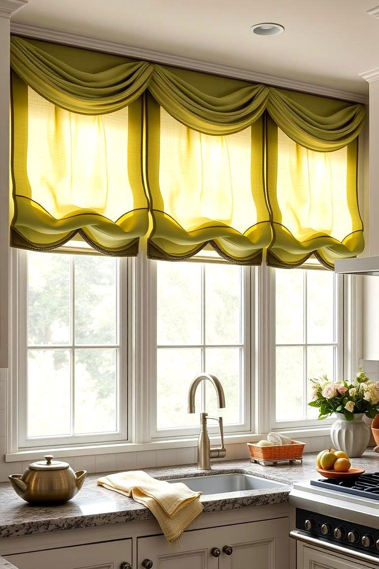 Sage Green Window Treatments - 24 Sage Green Kitchen Ideas