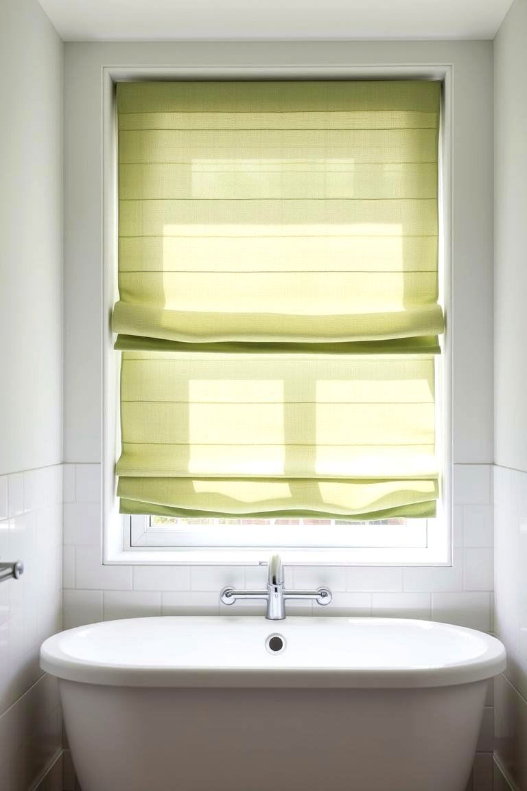 Sage Green Window Treatments - 24 Sage Green Bathroom Ideas