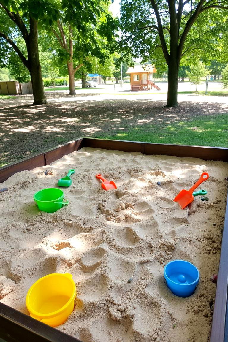 Sandbox Fun - 24 Backyard Ideas for Kids