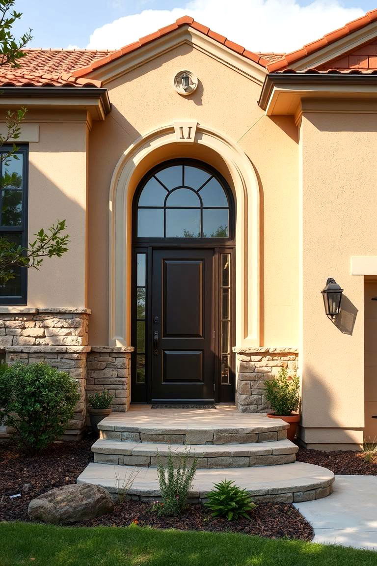 Sandstone Beige - 24 Off-white Paint Colors for Home Exteriors