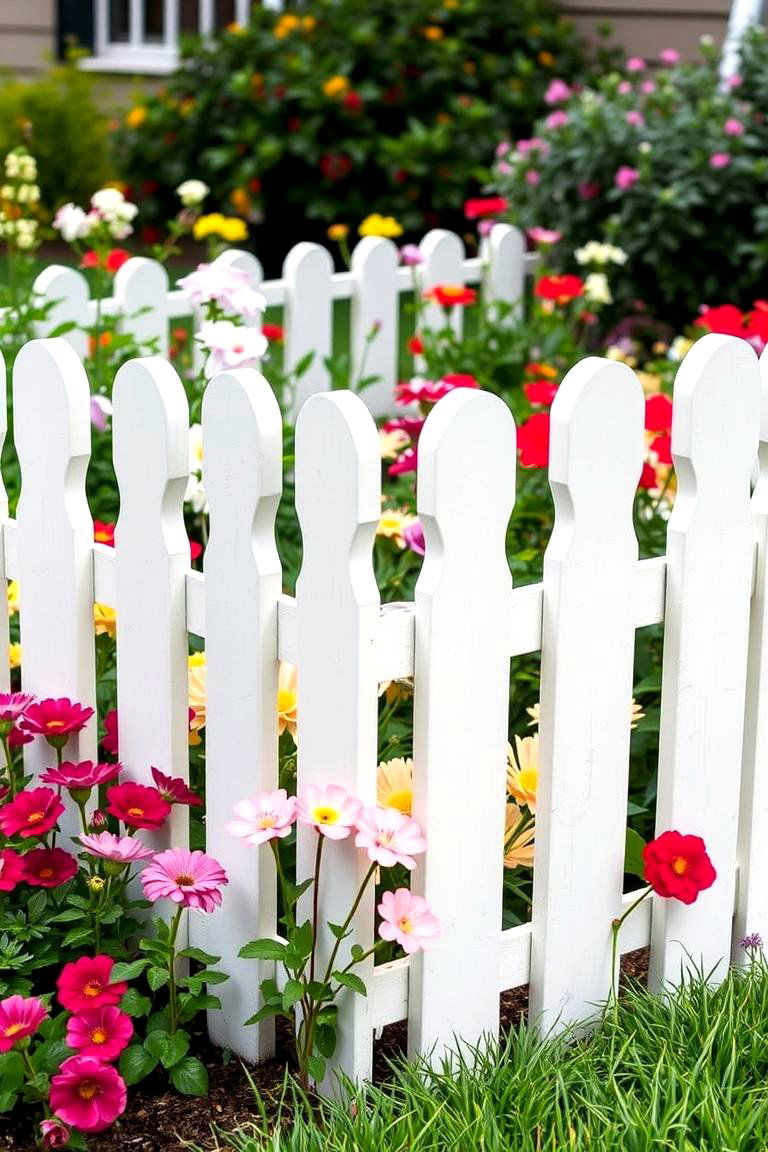 Scalloped Fence - 24 Wood Fence Ideas