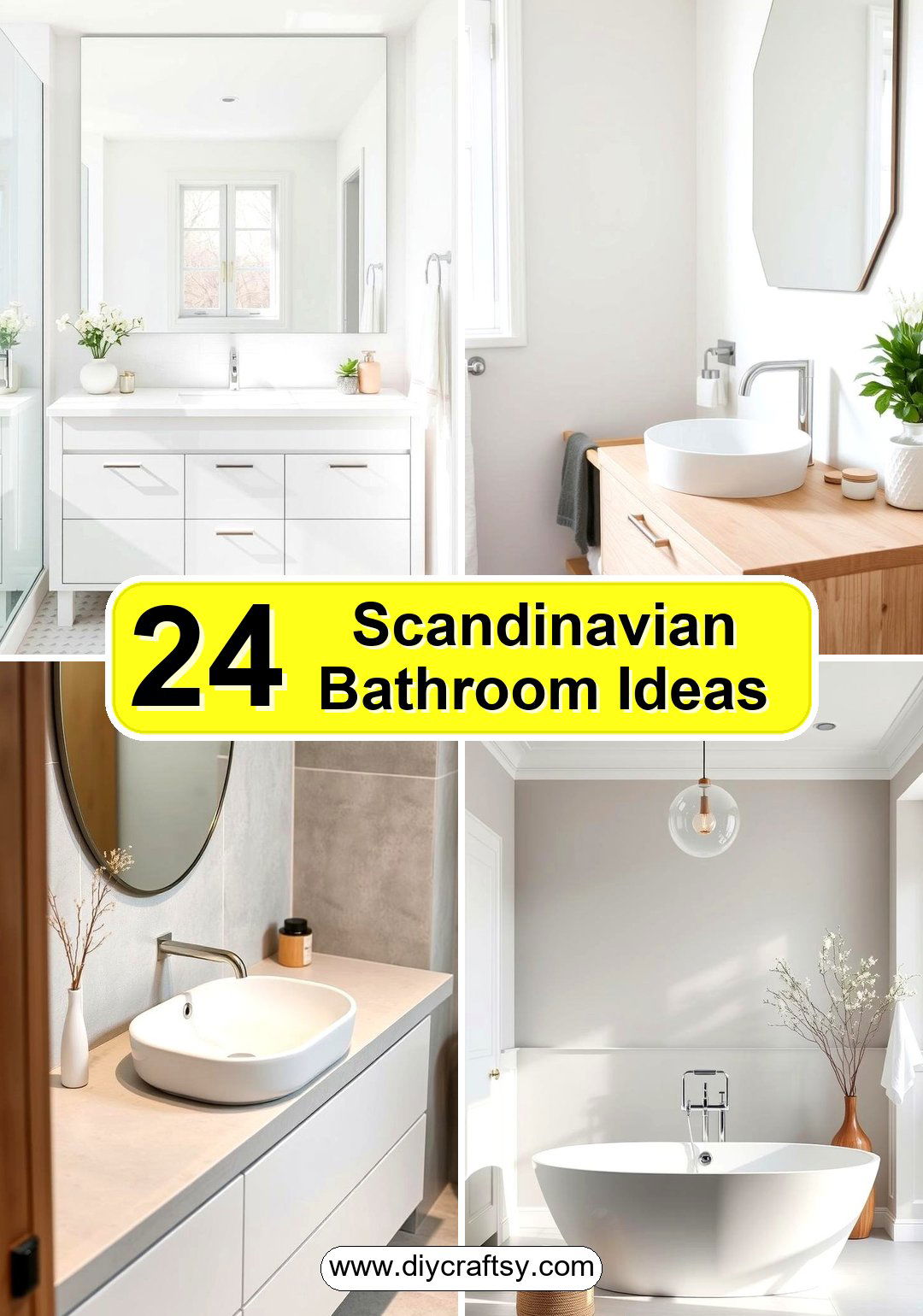 Scandinavian Bathroom Ideas