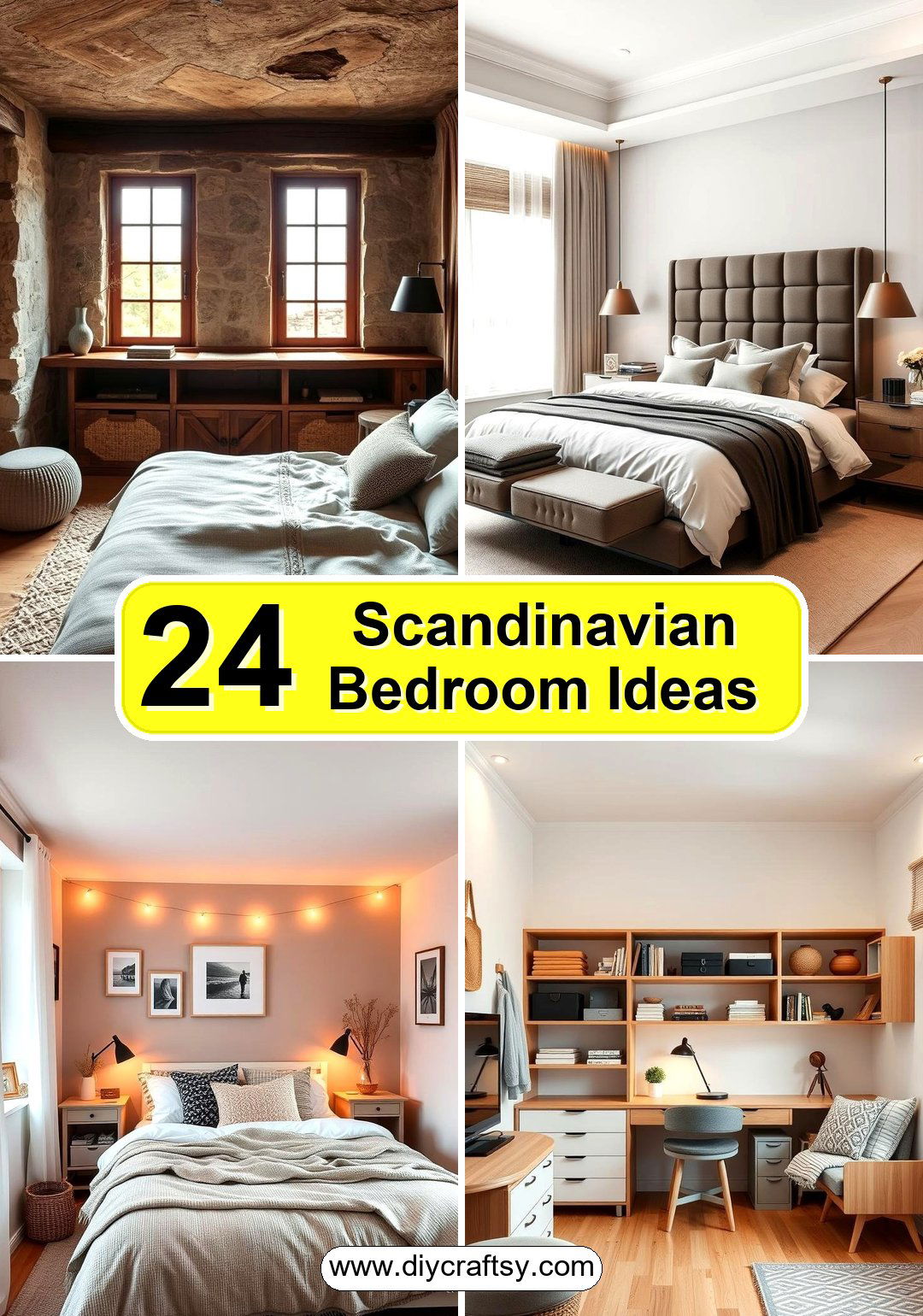 Scandinavian Bedroom Ideas