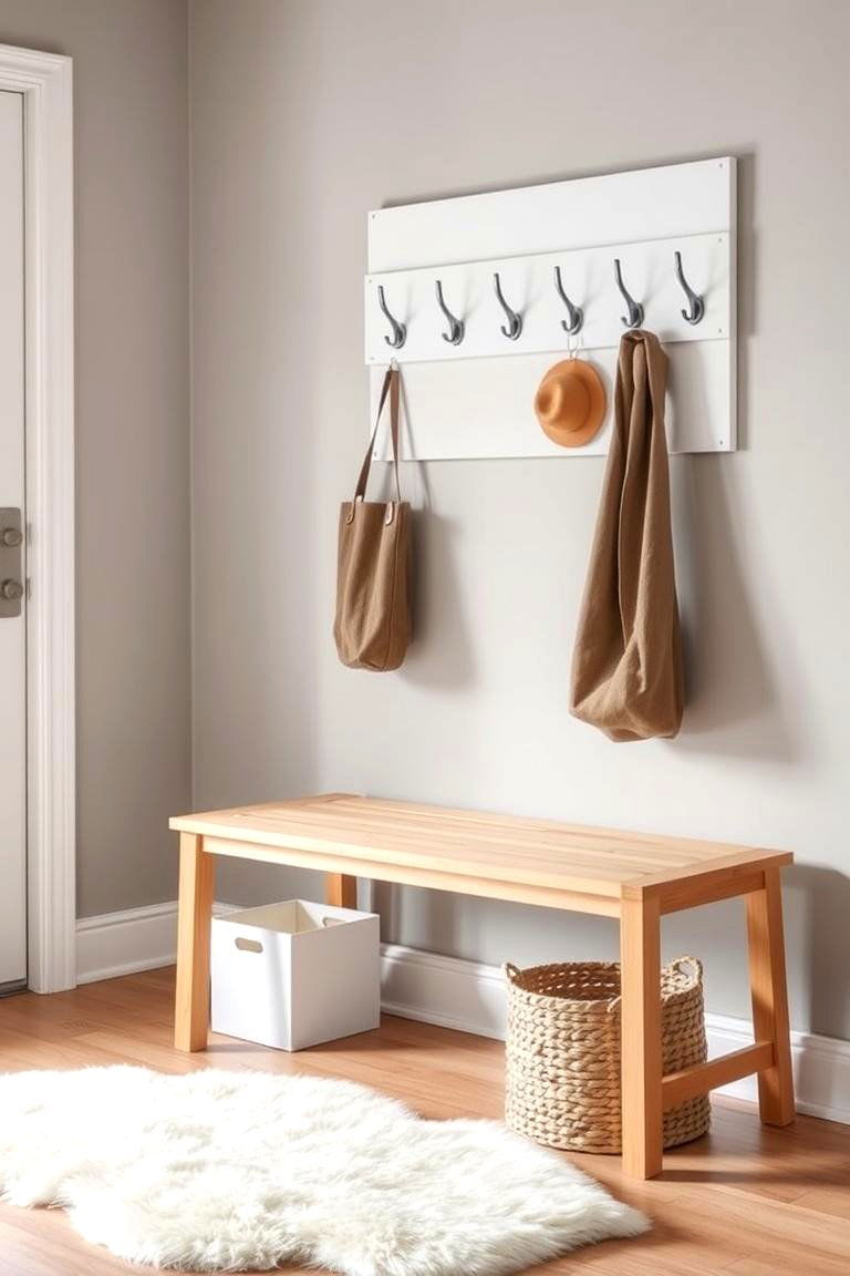 Scandinavian Design with Clean Lines and Functionality - 24 Modern Entryway Ideas