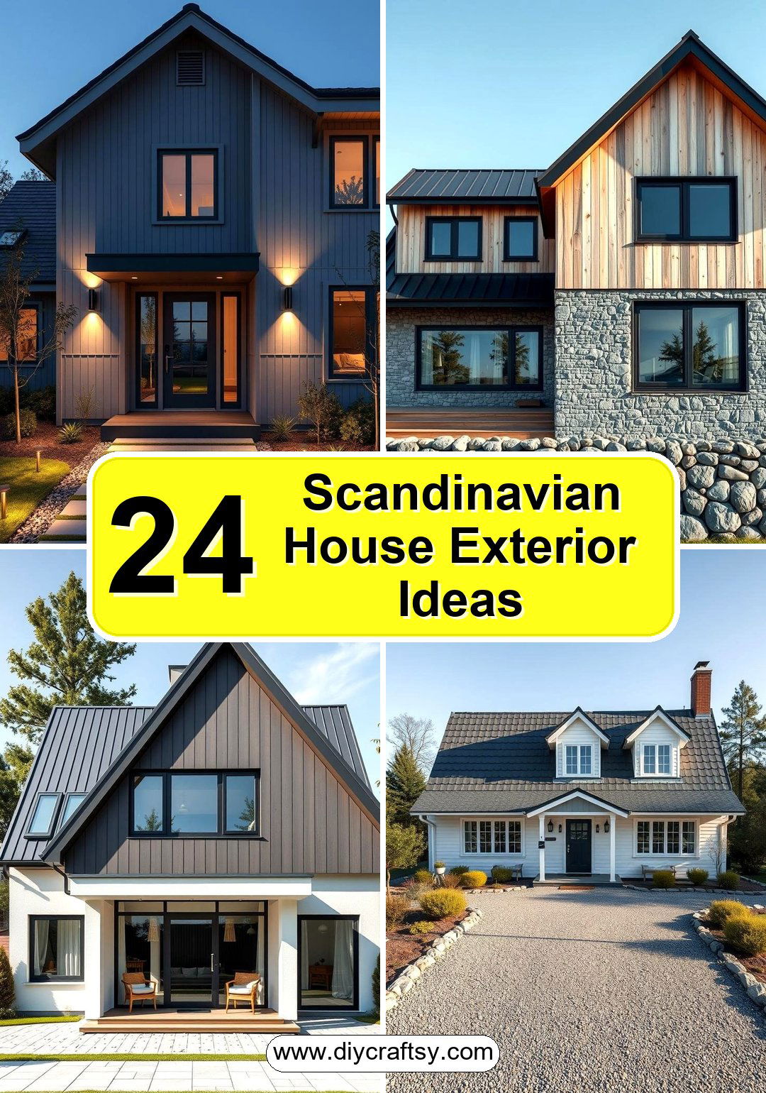 Scandinavian House Exterior Ideas