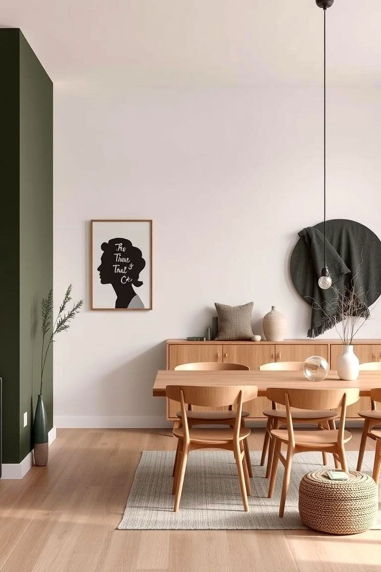 Scandinavian Influenced Dark Olive Design - 24 Dark Olive Green House Designs