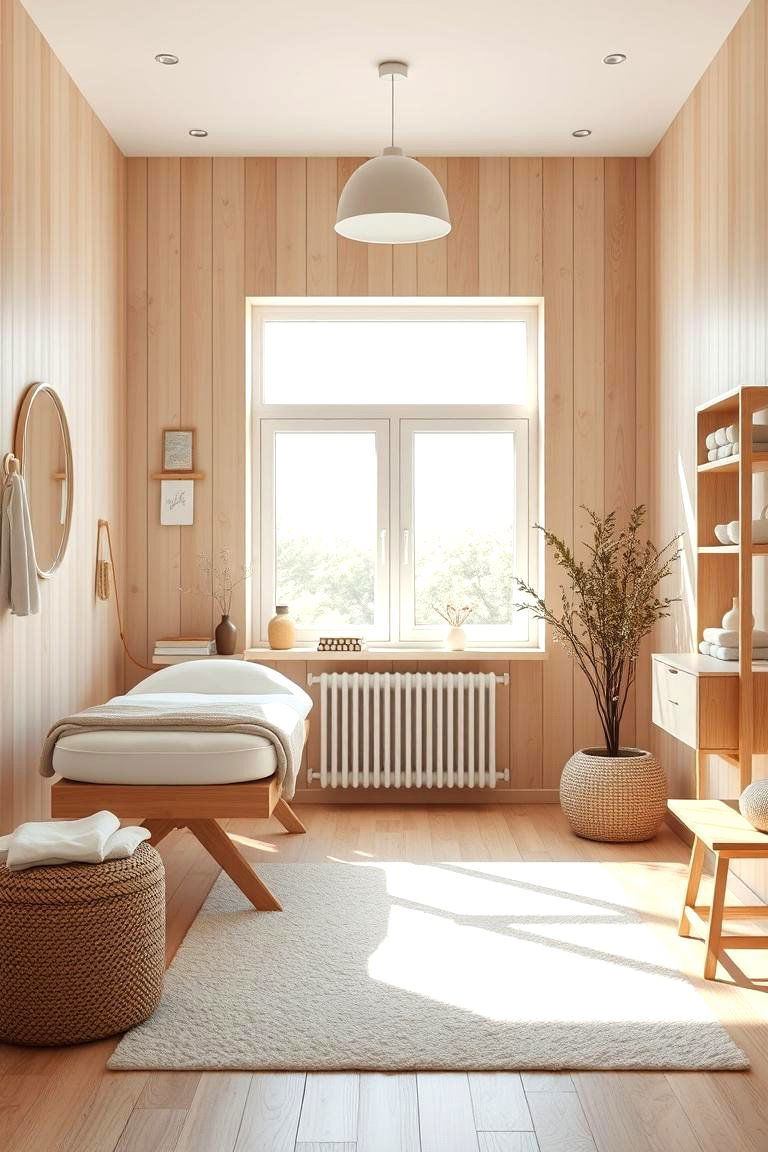 Scandinavian Inspired Facial Room - 24 Facial Room Ideas