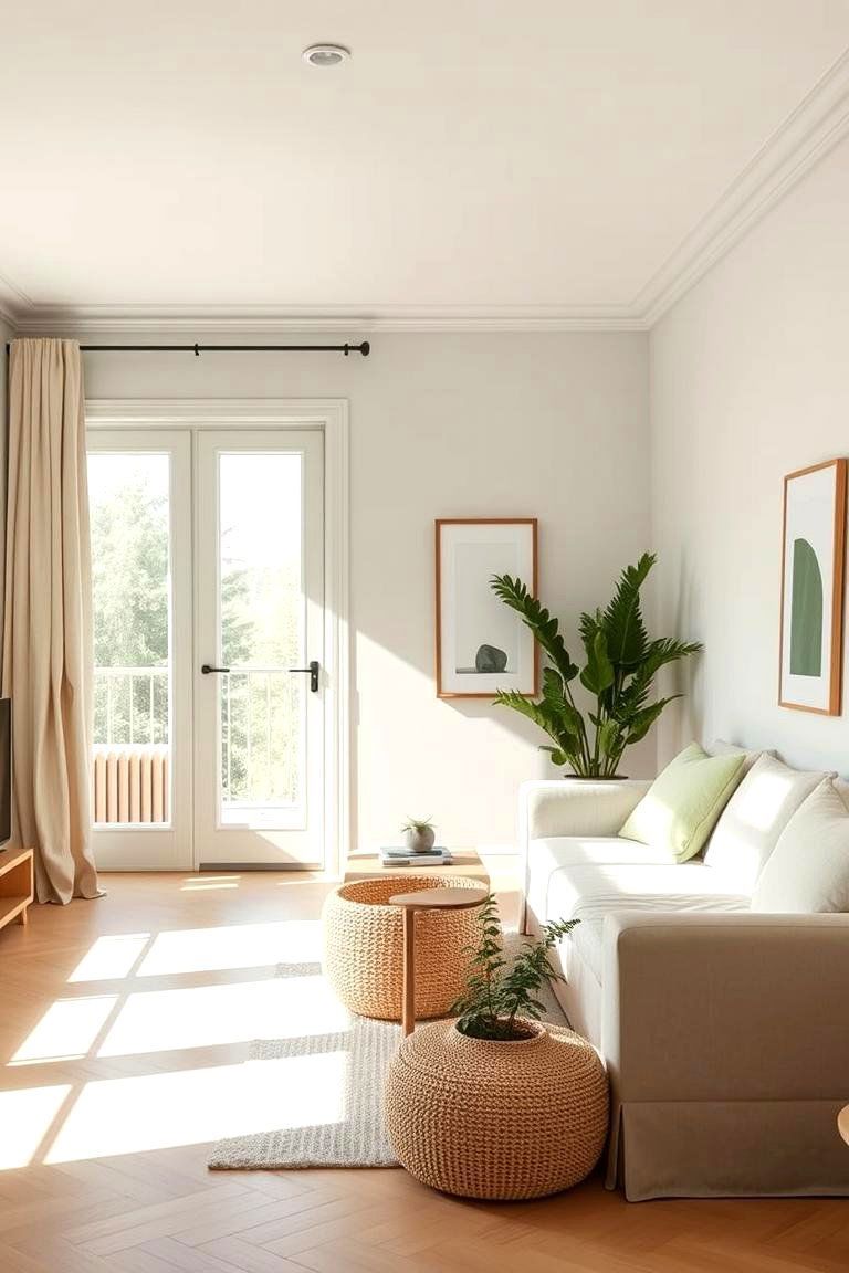 Scandinavian Inspired Light Green Bedroom - 24 Light Green Bedroom Ideas