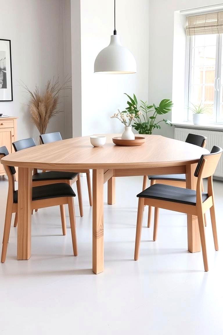 Scandinavian Minimalist Table - 24 Table Design Ideas