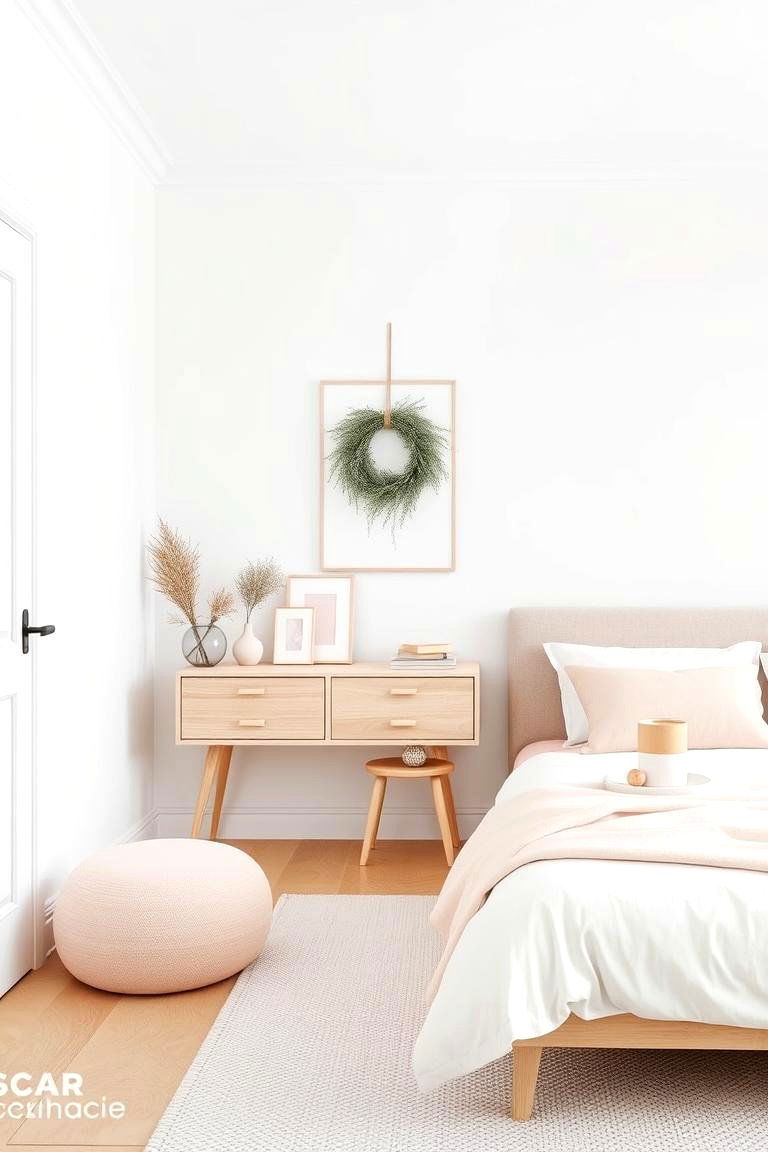 Scandinavian Pink Simplicity - 24 Pink Bedroom Ideas