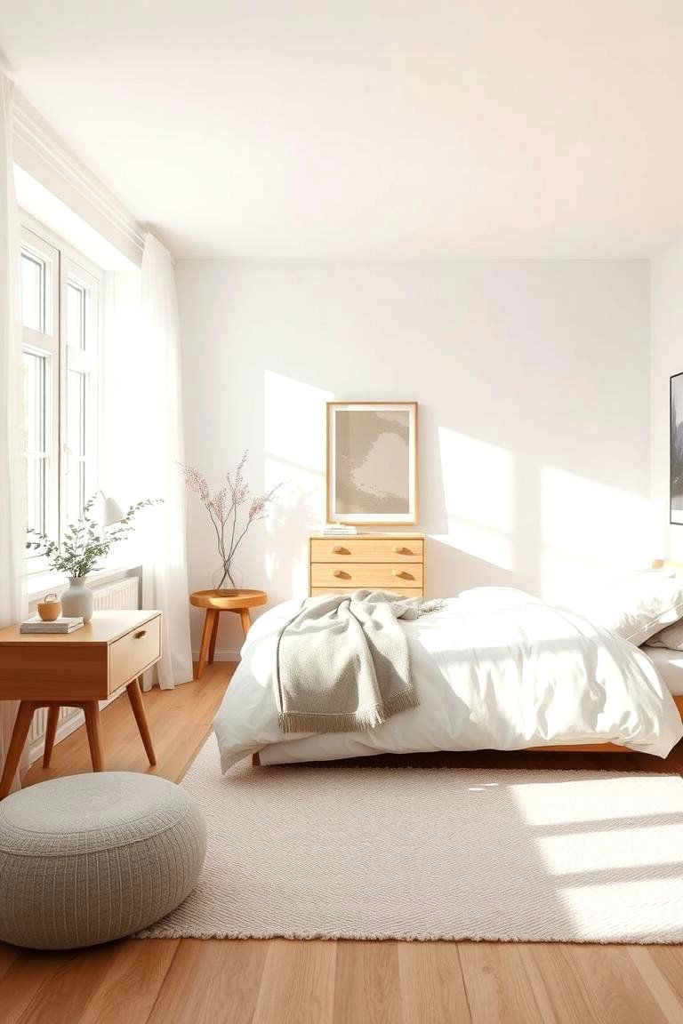 Scandinavian Serenity - 24 Large Bedroom Design Ideas