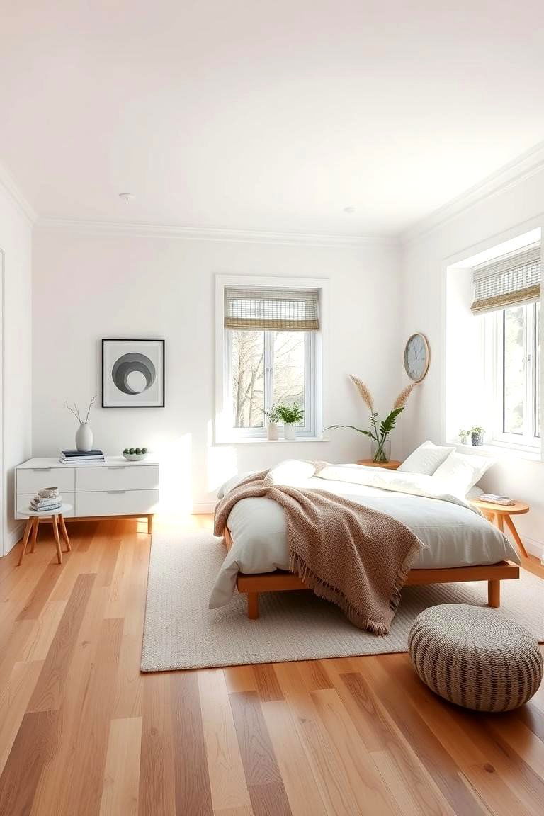 Scandinavian Serenity - 24 L-shaped Bedroom Layout Ideas