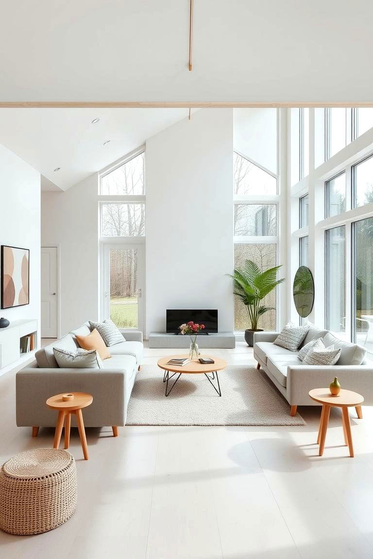 Scandinavian Serenity - 24 Aesthetic Living Room Ideas