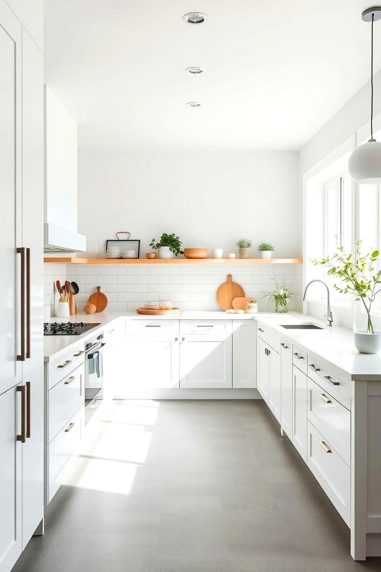Scandinavian Simplicity - 24 Kitchens With Grey Floors