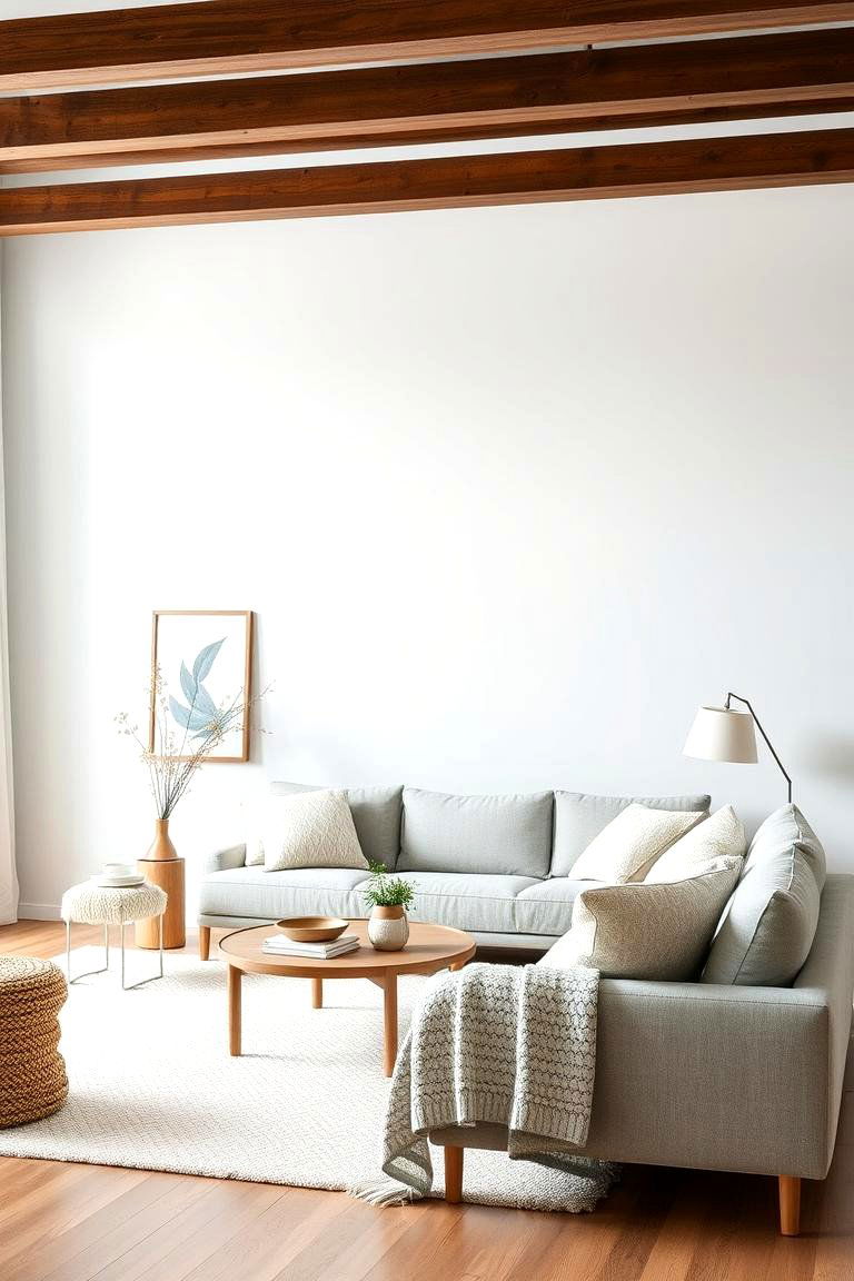 Scandinavian Simplicity - 24 Living Room Wallpaper Ideas