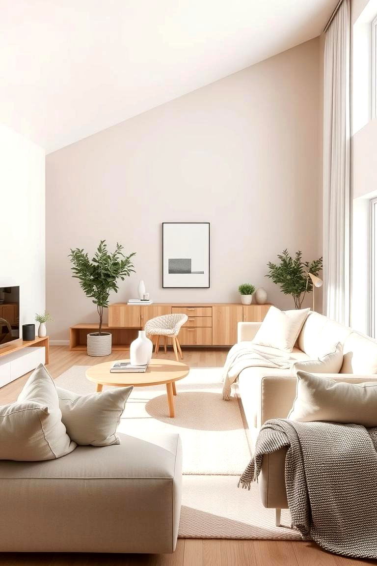 Scandinavian Simplicity - 24 Mansion Living Room Ideas
