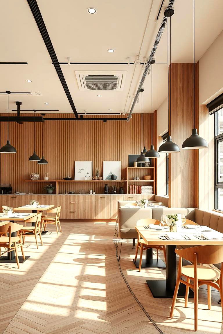 Scandinavian Simplicity - 24 Restaurant Interior Design Ideas