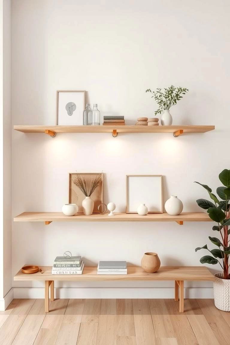 Scandinavian Style Shelves - 24 Shelf Decor Ideas