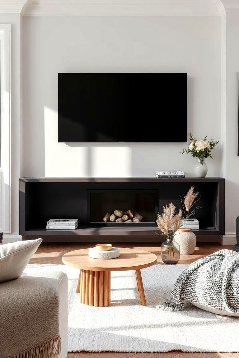 Scandinavian Style Tv Space - 24 Tv Room Ideas