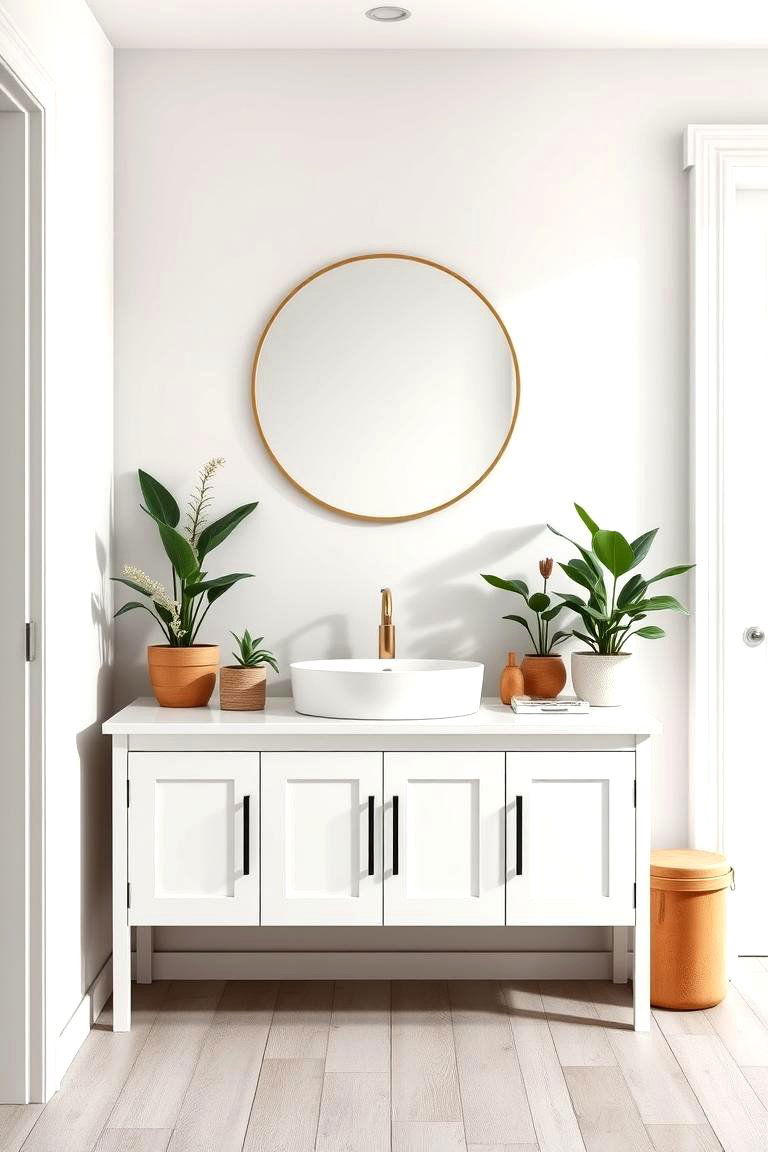Scandinavian Style Vanity - 24 Vanity Room Ideas