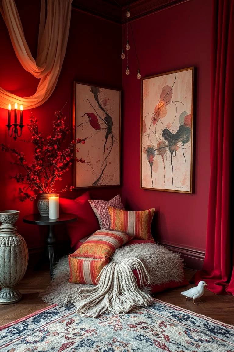Scarlet Witchs Enchanted Corner - 24 Marvel Bedroom Ideas